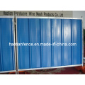 Colorful Temporary Steel Hoarding Used for Construction Sites